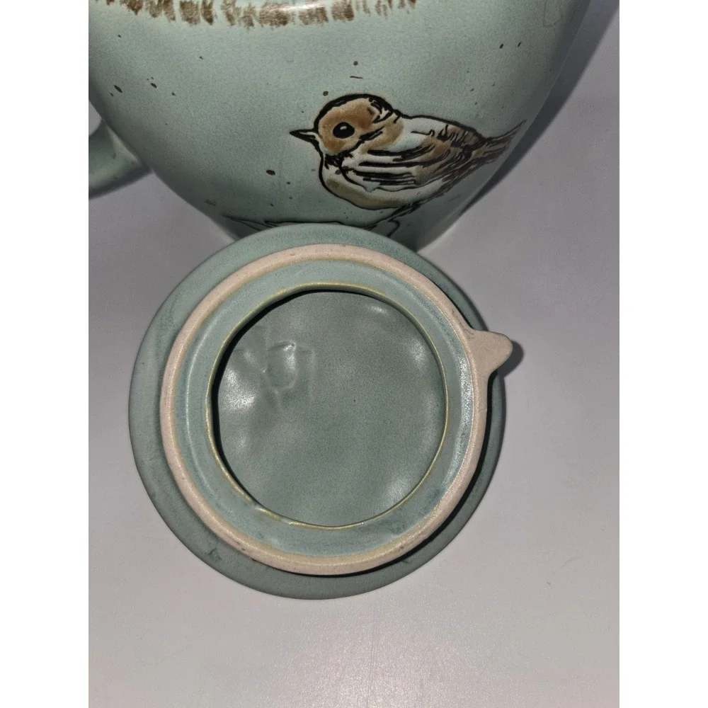 INHOMESTYLEZ Easter Bird Robins Egg‎ Teapot